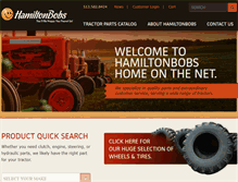Tablet Screenshot of hamiltonbobs.com